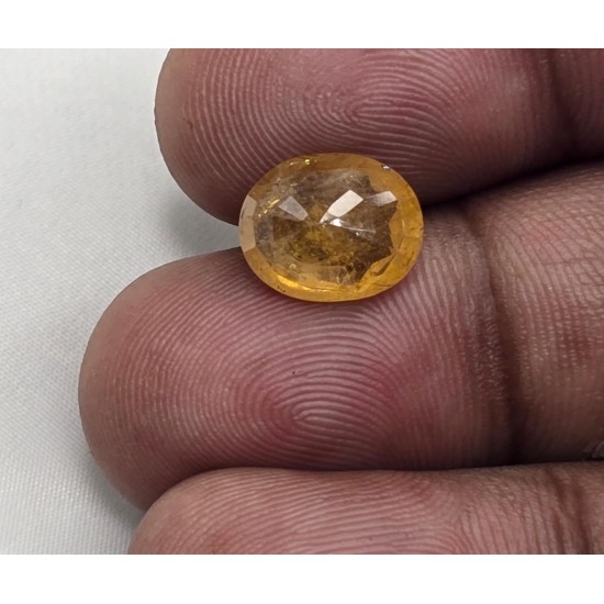 Bangkok Pukhraj Stone Original Yellow Sapphire For Jupiter Guru Certified Gemstone Bangkok Pukhraj Stone Original Yellow Sapphire For Jupiter Guru Certified Gemstone